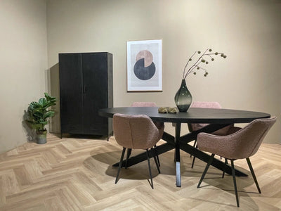 Eettafel Kala Ovaal Spin 160cm by Livingfurn