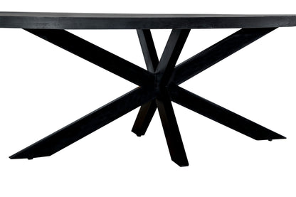 Eettafel Kala Ovaal Spin 160cm - depauwwonen