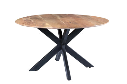 Eettafel Oslo Rond Acacia 120 cm - depauwwonen