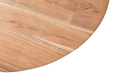 Eettafel Oslo Rond Acacia 120 cm by Livingfurn