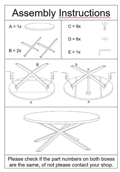 Eettafel Oslo Rond Acacia 120 cm by Livingfurn