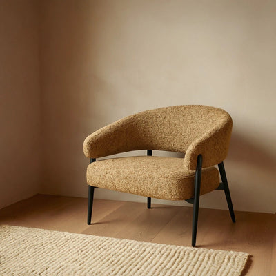 Fauteuil Dilan Venga Cognac by Livingfurn
