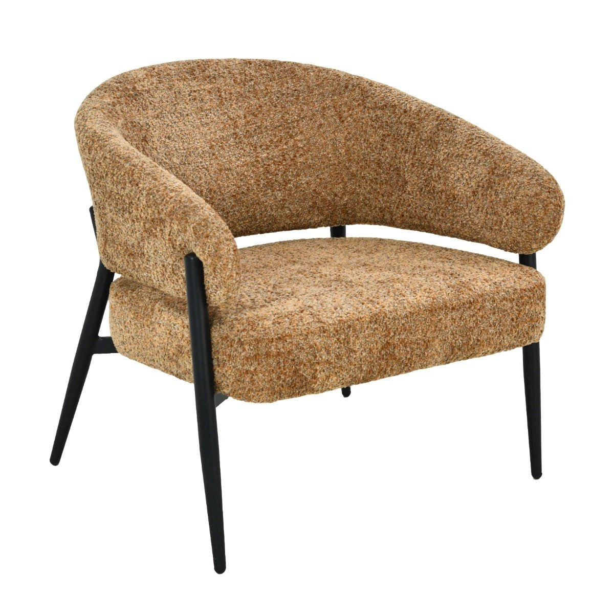 Fauteuil Dilan Venga Cognac by Livingfurn