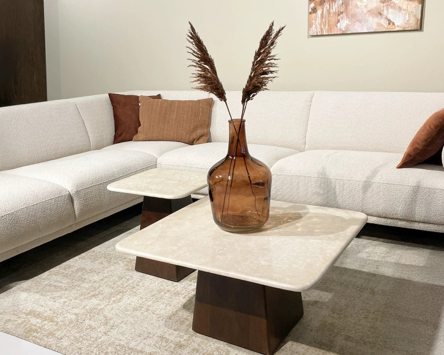 Salontafel Brix Bottecino 75cm by Livingfurn