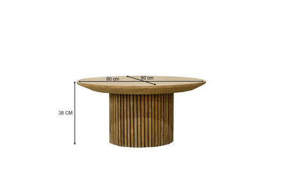 Salontafel Lausanne 80cm by Livingfurn