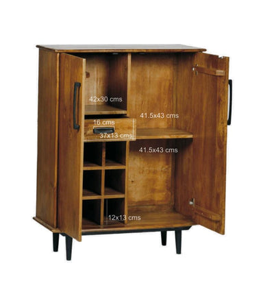 Wijnkast Elias 90 cm by Livingfurn