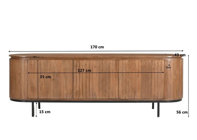TV meubel Noor Natural 170cm by Livingfurn