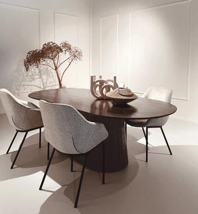 Eettafel Salvator Walnut 200cm by Livingfurn