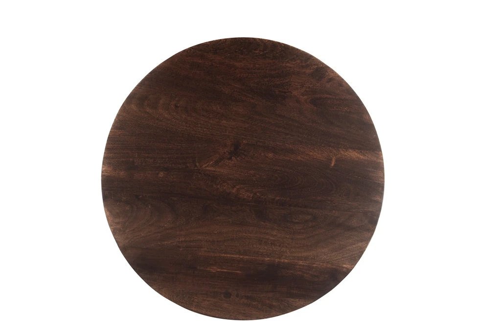 Eettafel Salvator Walnut 80cm by Livingfurn