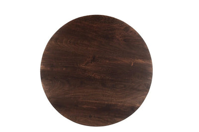 Eettafel Salvator Walnut 80cm by Livingfurn