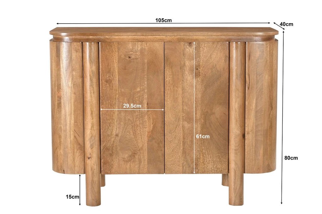Dressoir Salano Naturel 105cm by Livingfurn