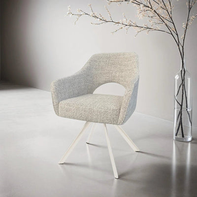 Eetkamerstoel Helen Zand Naturel (set van 2) by Livingfurn
