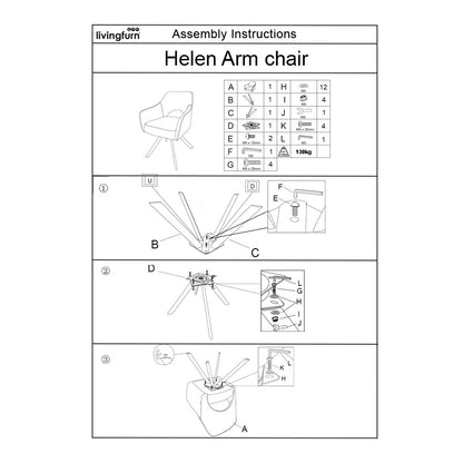 Eetkamerstoel Helen Zand Naturel (set van 2) - depauwwonen