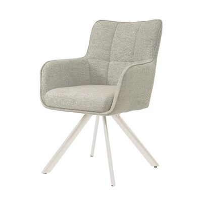Eetkamerstoel Tori Zand Naturel (set van 2) by Livingfurn