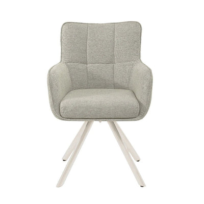 Eetkamerstoel Tori Zand Naturel (set van 2) by Livingfurn