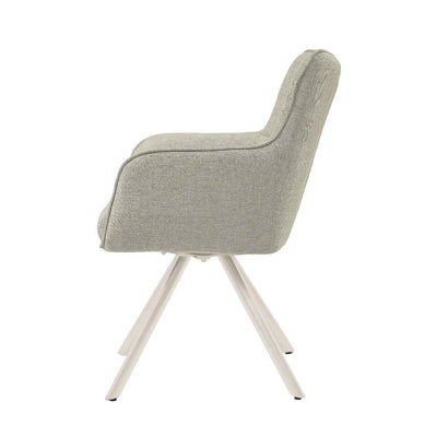 Eetkamerstoel Tori Zand Naturel (set van 2) by Livingfurn