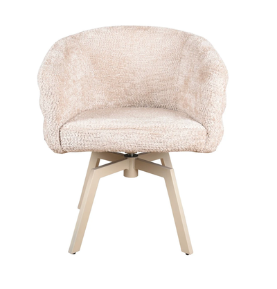 Eetkamerstoel Imola Draai | Be Lovely Beige by Moods Collection