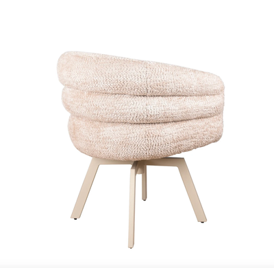 Eetkamerstoel Imola Draai | Be Lovely Beige by Moods Collection