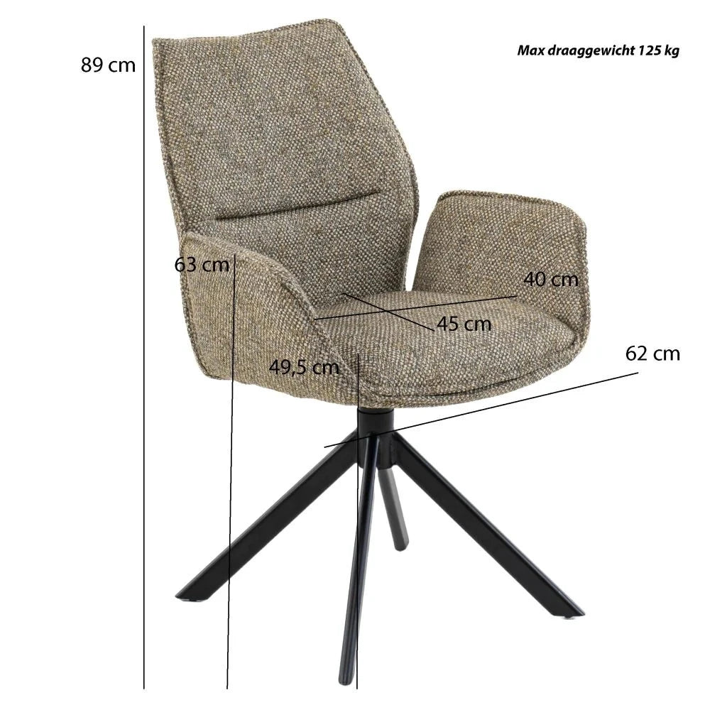 Eetkamerstoel London | op maat vanaf €229 by Moods Collection