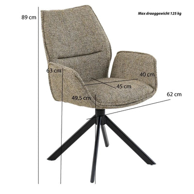 Eetkamerstoel London | op maat vanaf €229 by Moods Collection