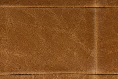 Fauteuil Wyatt Wax Leather Cognac by Dutchbone