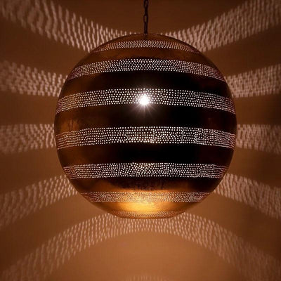 Hanglamp Aicha bol goud ø55cm by Orientaals