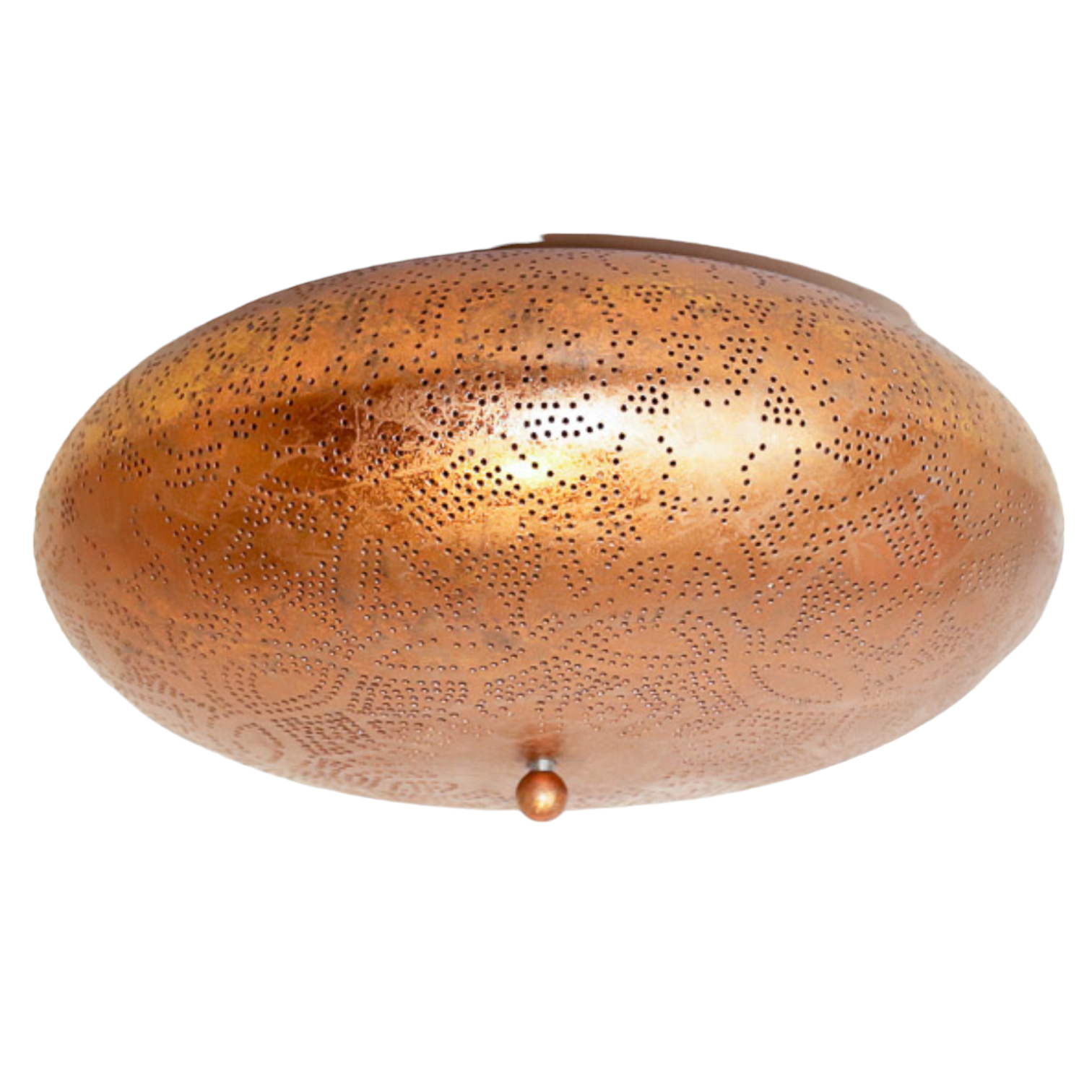 Plafondlamp Ameera Vintage Koper in 3 maten - depauwwonen