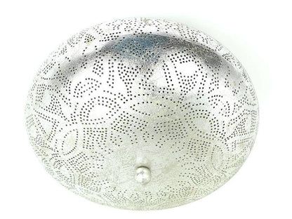 Plafondlamp Ameera Vintage Zilver in 3 maten - depauwwonen