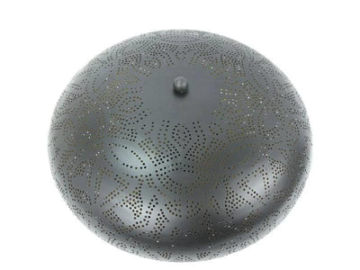 Plafondlamp Ameera Zwart/Goud in 3 maten by Orientaals