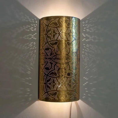 Wandlamp Ameera goud by Orientaals