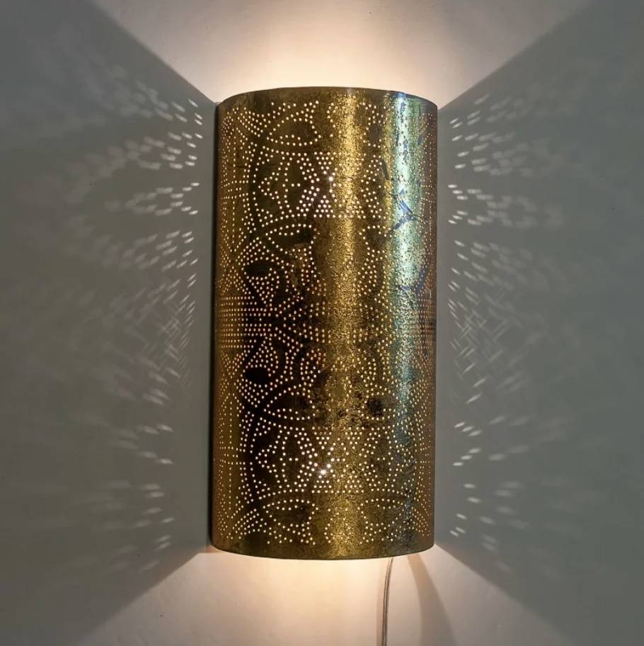 Wandlamp Ameera goud - depauwwonen