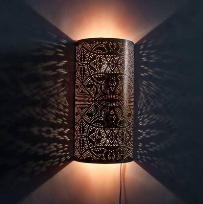 Wandlamp Ameera koper - depauwwonen