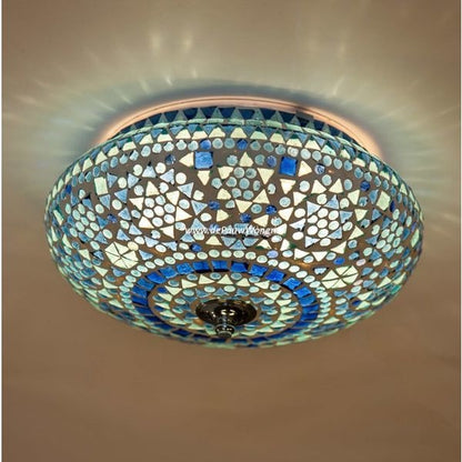 Plafonniere Cantara blauw in 3 maten - depauwwonen