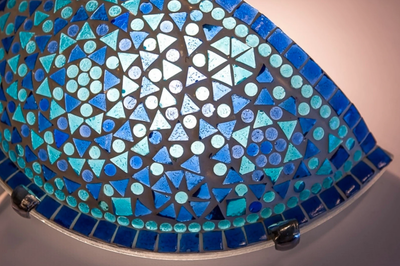 Wandlamp Cantara blauw by Orientaals