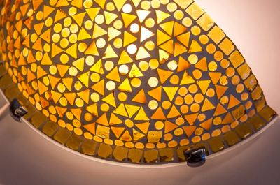 Wandlamp Cantara bruin-beige by Orientaals