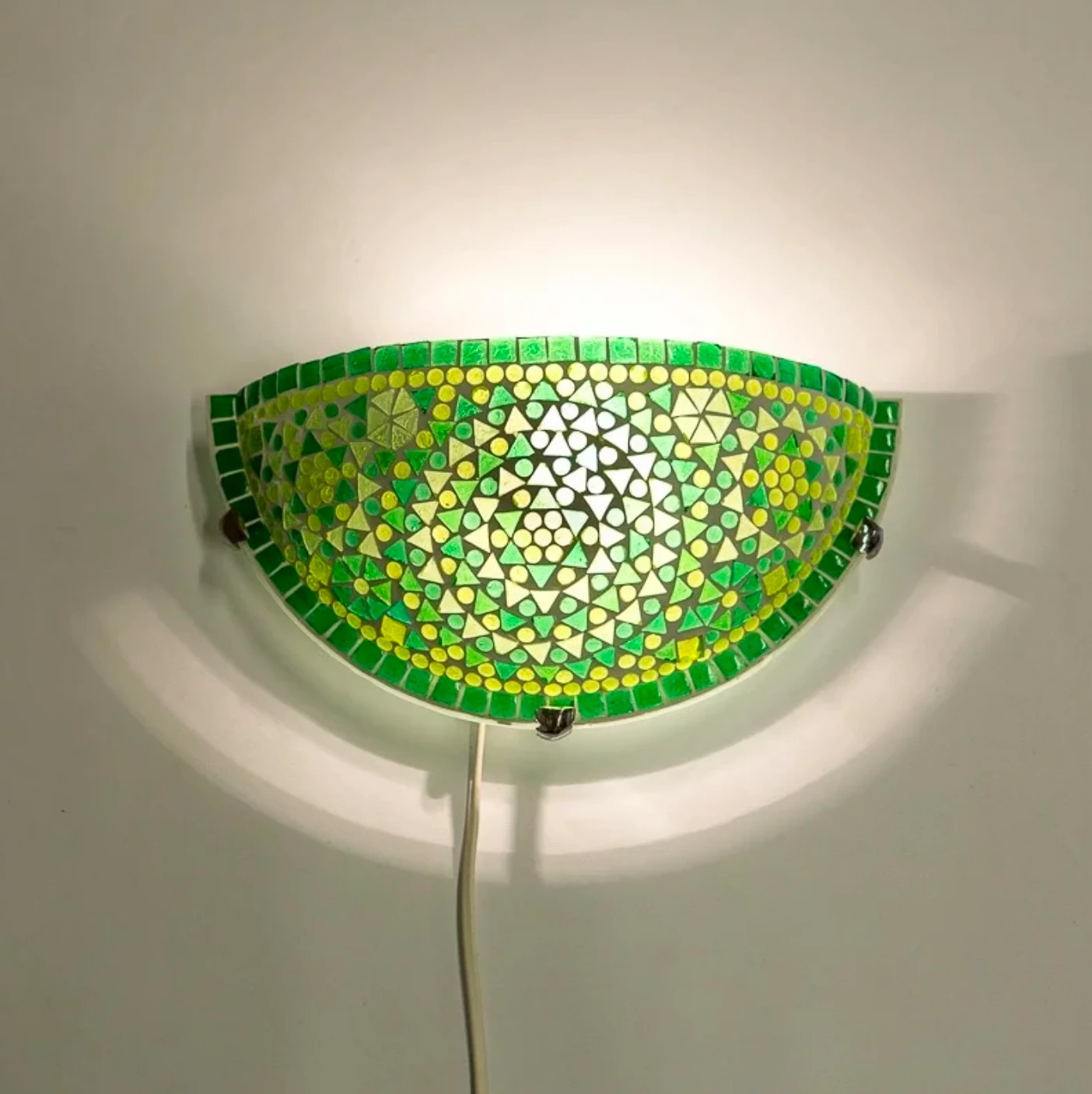 Wandlamp Cantara groen by Orientaals