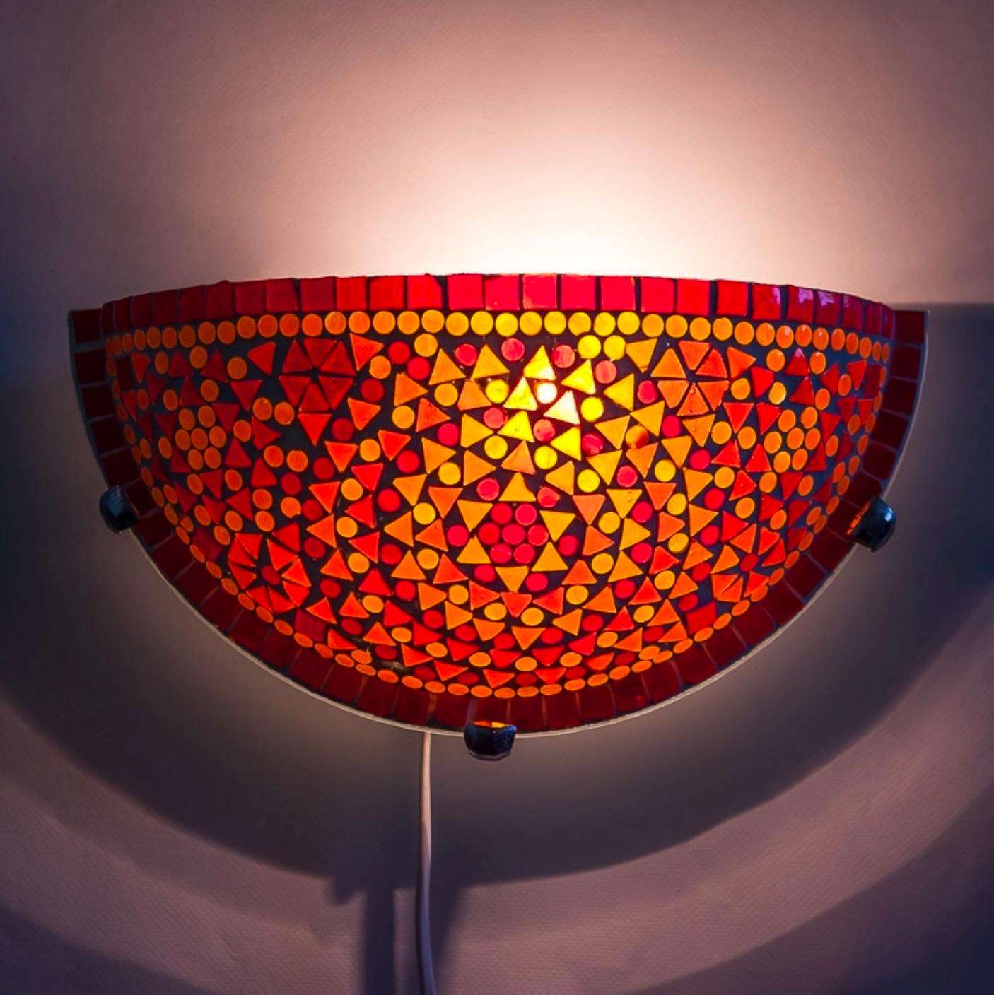 Wandlamp Cantara rood-oranje - depauwwonen