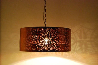 Hanglamp Ameera cilinder koper by Orientaals