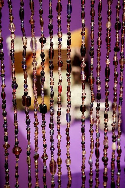 Gordijn Aneesha paars 90 x 200cm - depauwwonen