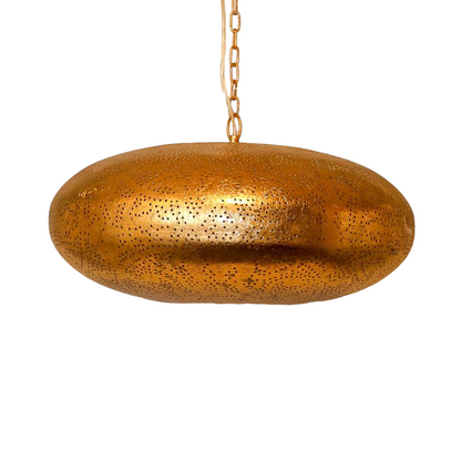 Hanglamp Ameera goud elipse - depauwwonen