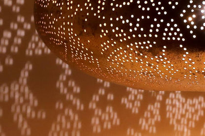 Hanglamp Ameera goud elipse - depauwwonen