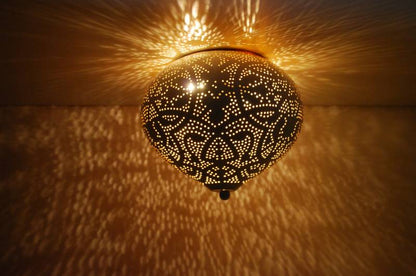 Plafondlamp Ameera goud union - depauwwonen