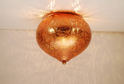 Plafondlamp Ameera koper union - depauwwonen