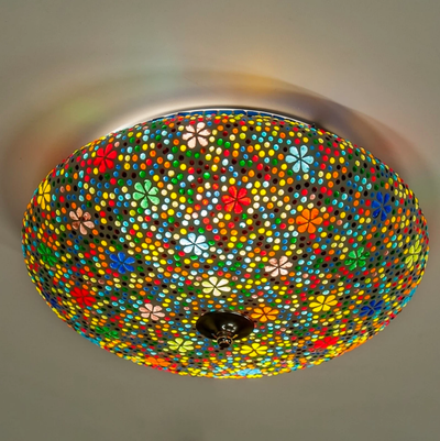 Plafonniere Hudat multi-colour in 2 maten by Orientaals