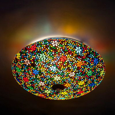 Plafonniere Hudat multi-colour in 2 maten by Orientaals