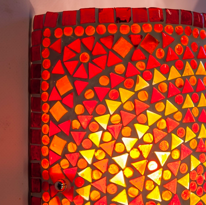 Wandlamp Nema rood-oranje - depauwwonen