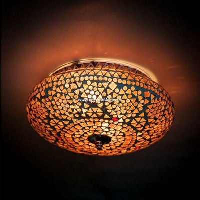 Plafonniere Cantara paars in 3 maten by Orientaals