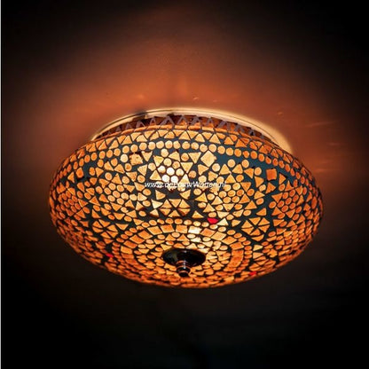 Plafonniere Cantara paars in 3 maten - depauwwonen