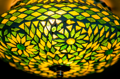 Plafonniere Roya groen in 2 maten - depauwwonen