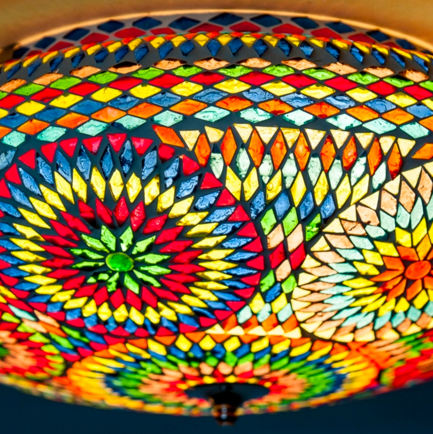 Plafonniere Roya multi colour in 3 maten - depauwwonen